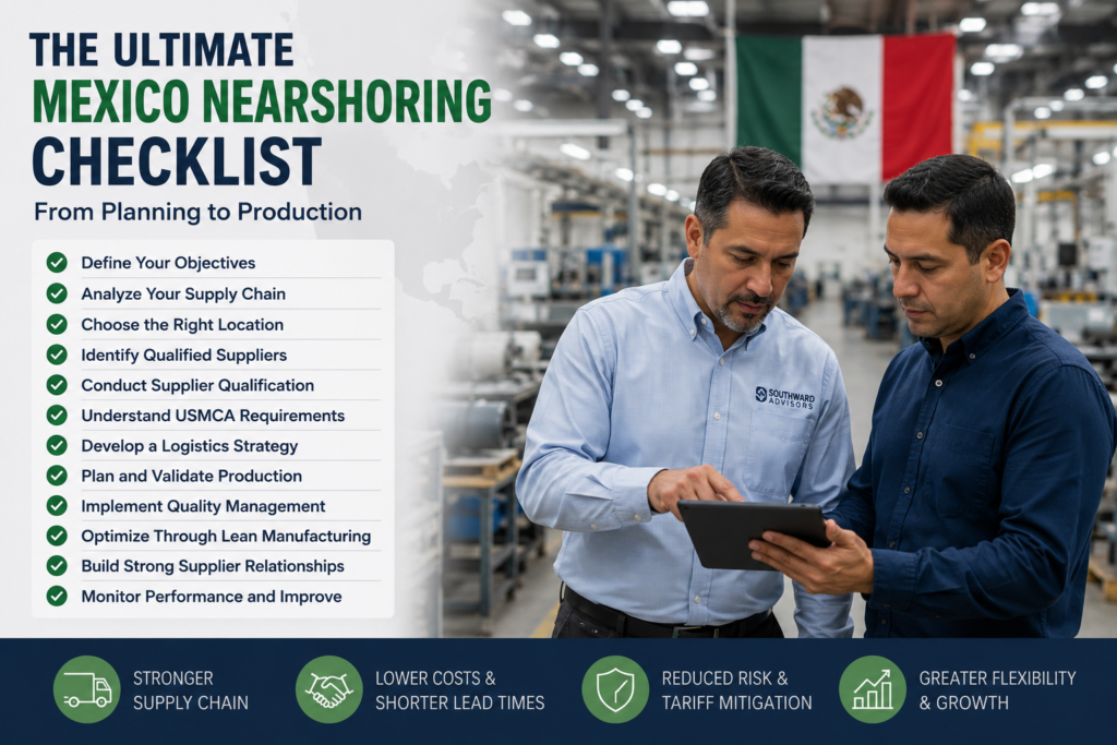 Mexico Nearshoaring Checklist