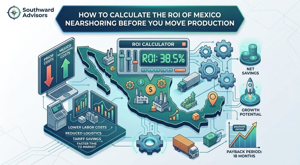 How to Calculate the ROI of Mexico Nearshoring Before You Move Production