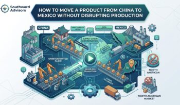 Move production from China to Mexico